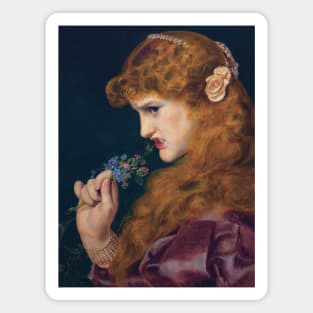 Love's Shadow by Frederick Sandys Magnet